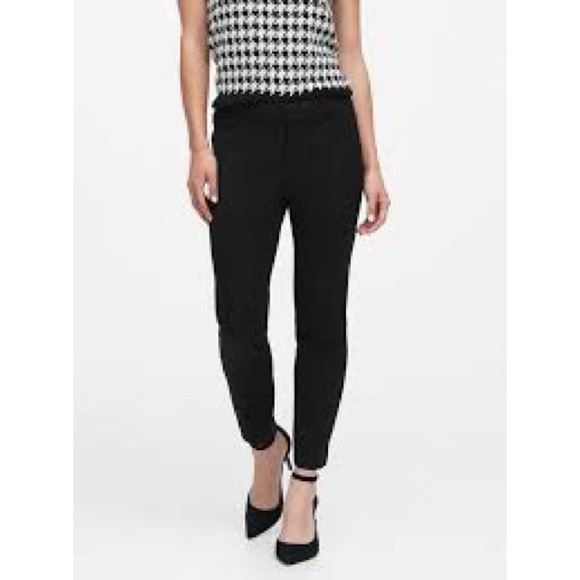 Banana Republic Sloan Black Office Pants BRAND NEW - Picture 3 of 7